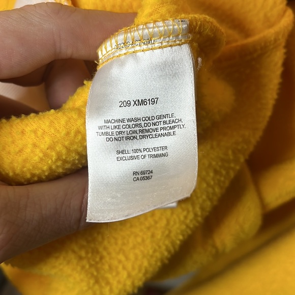 Used Medium WVU Columbia Fleece Jacket - Picture 6 of 6